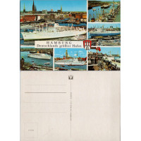 Postkarte (*), Deutschland – Hamburg