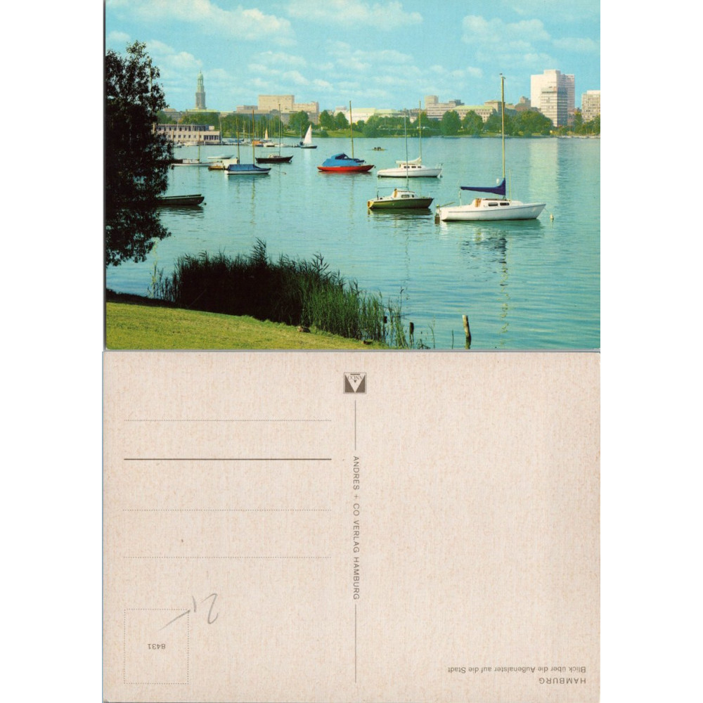 Postkarte (*), Deutschland – Hamburg