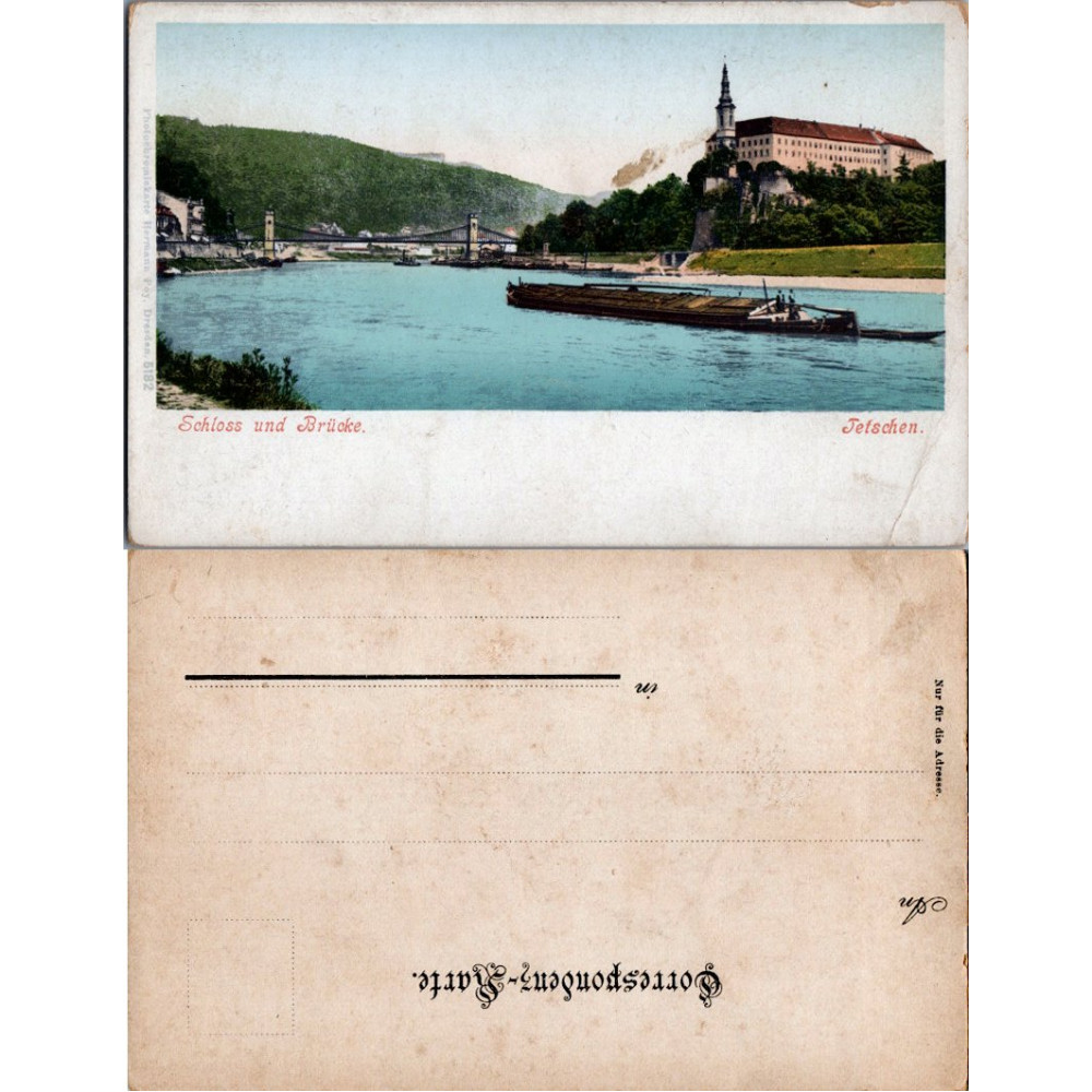 Postcard , (*), Austria-Hungary – Tetschen