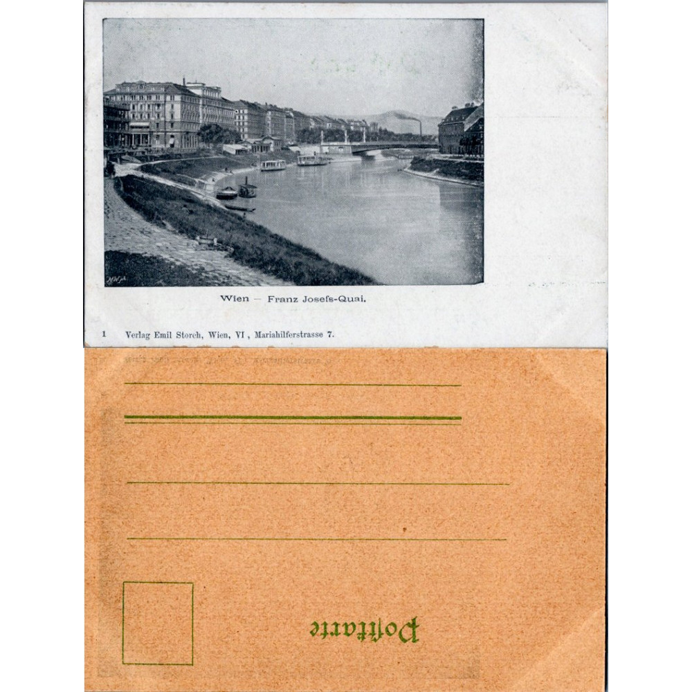 Cartão-postal , (*), Áustria – Wien
