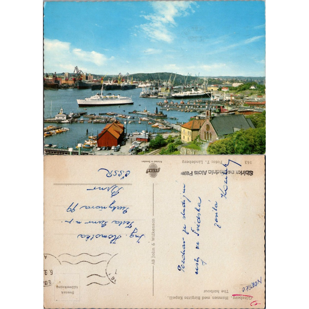 Cartão-postal , (*), Suécia – Göteborg