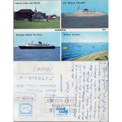 Pohlednice (*), Spojené království – Harwich