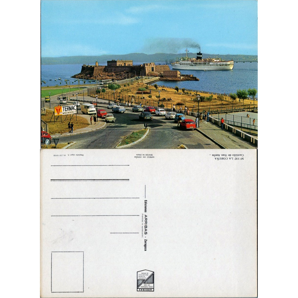 Pohlednice (*), Španělsko – La Coruña