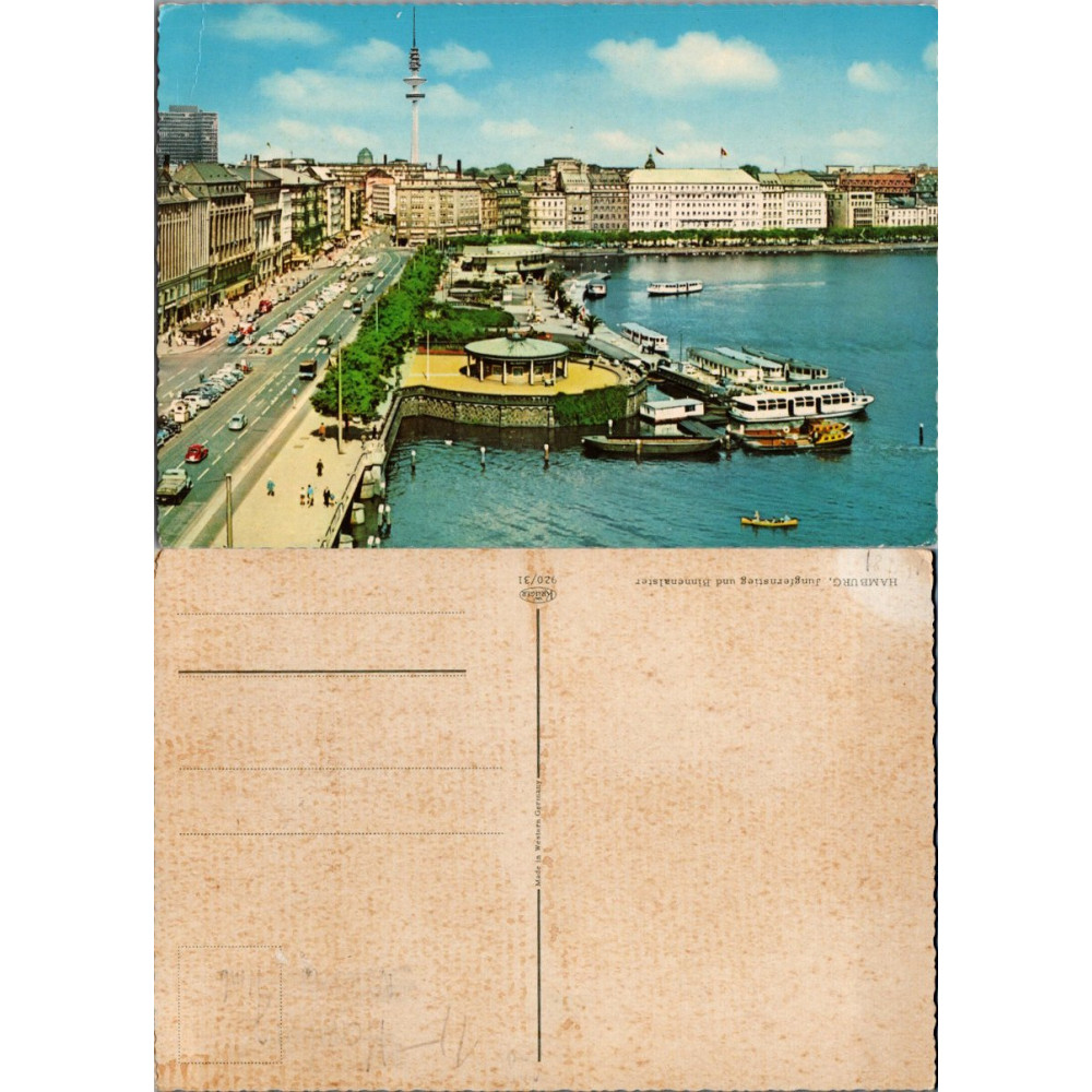 Postkarte (*), Deutschland – Hamburg