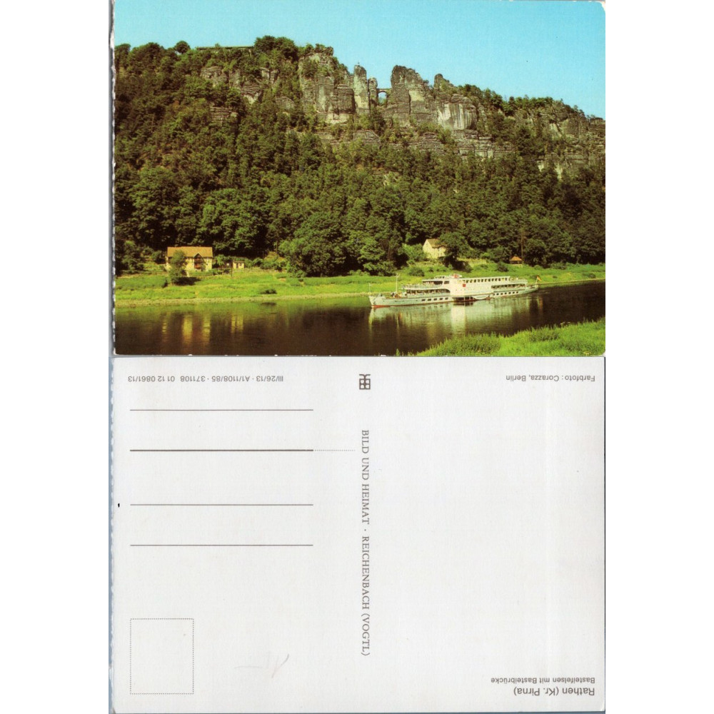 Postkarte (*), Deutschland – Rathen (Elbe)