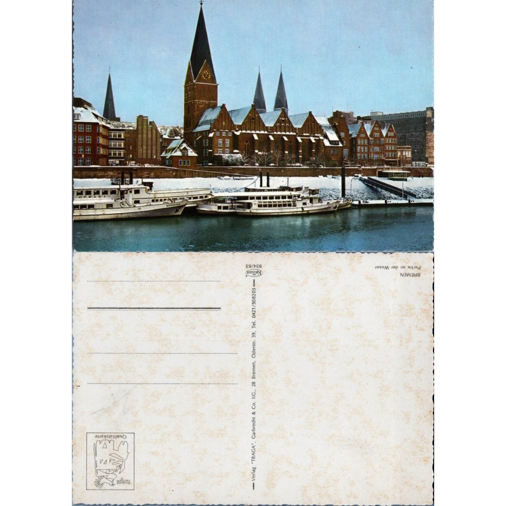 Postkarte (*), Deutschland – Bremen