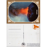 Postkarte (*), Italien – Etna