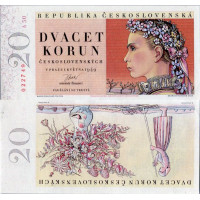 Billete Checoslovaquia, Pi. 70a, N/UNC, 