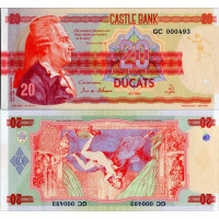 Nota souvenir, 20 Ducats, GC 000493, N/UNC, 2022, series GC