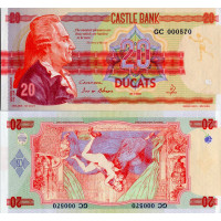 Nota souvenir, 20 Ducats, GC 000570, N/UNC, 2022, series GC