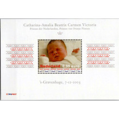 Aršík Nizozemsko, Mi.BL80 (SG MS2348)**, 0.39 €