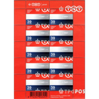 Víceblok Nizozemsko, Mi.2433 (SG 2551)**, 39 ct