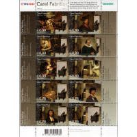 Hojita bloque Países Bajos, Mi.2238-2247KB (SG 2369a), MNH