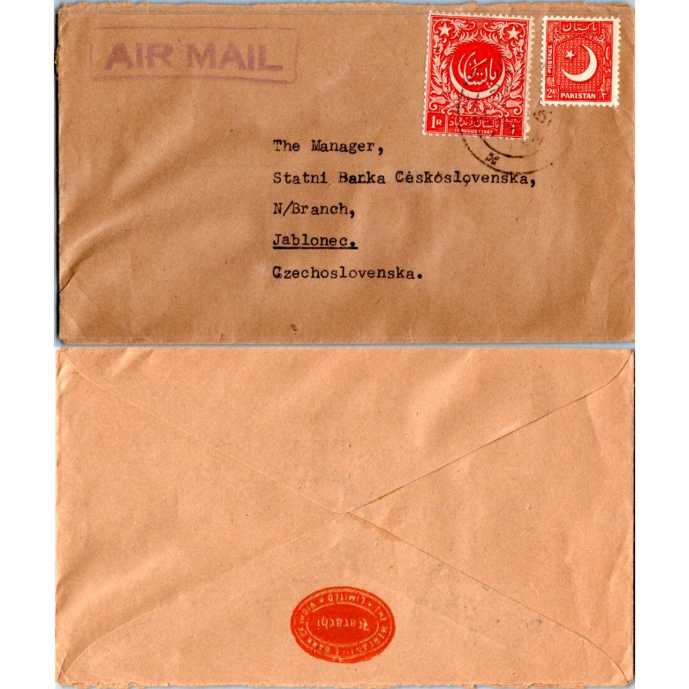 Brief Asien#, Pakistan