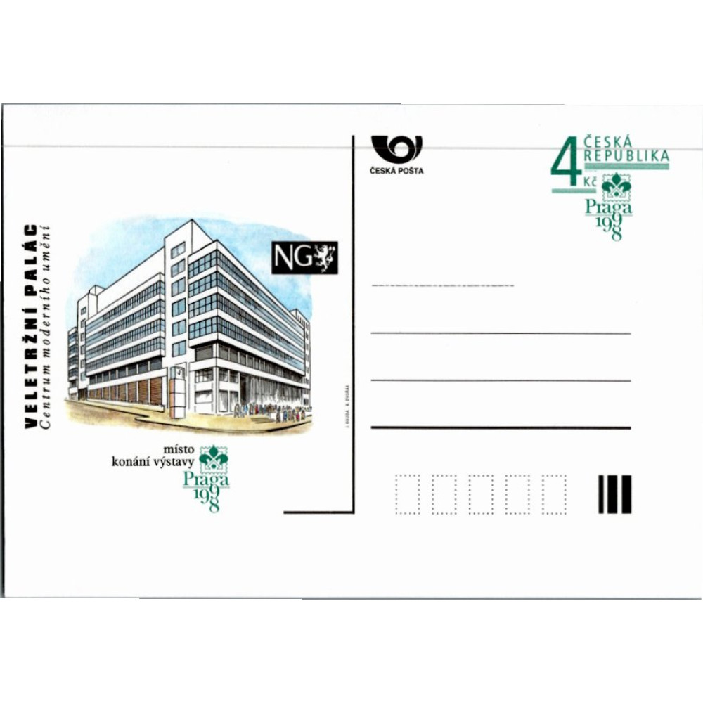 Dopisnice / CDV ČR, Pof.CDV30(*), 4 Kč