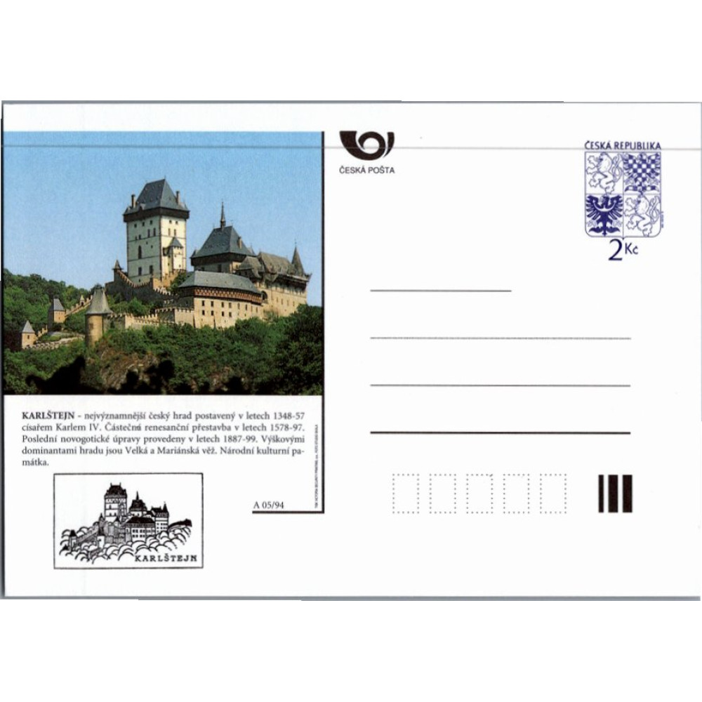 Dopisnice / CDV ČR, Pof.CDV6B(*)