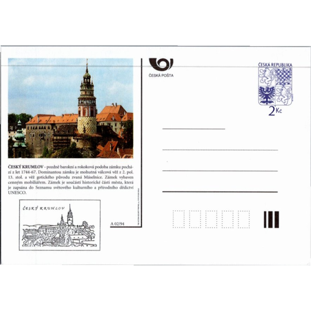 Dopisnice / CDV ČR, Pof.CDV6B(*)