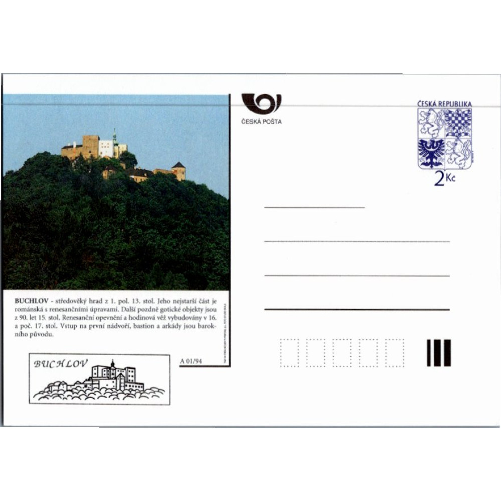 Dopisnice / CDV ČR, Pof.CDV6B(*)