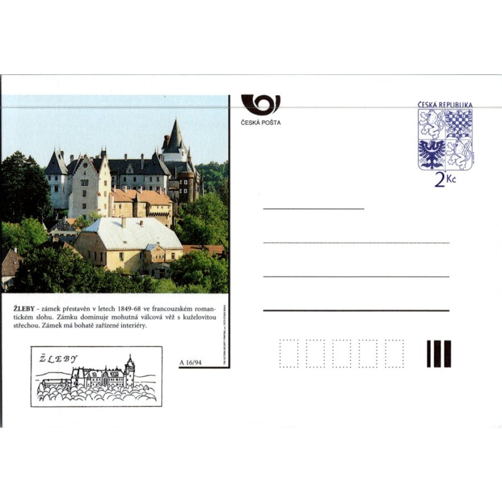 Dopisnice / CDV ČR, Pof.CDV6B(*)