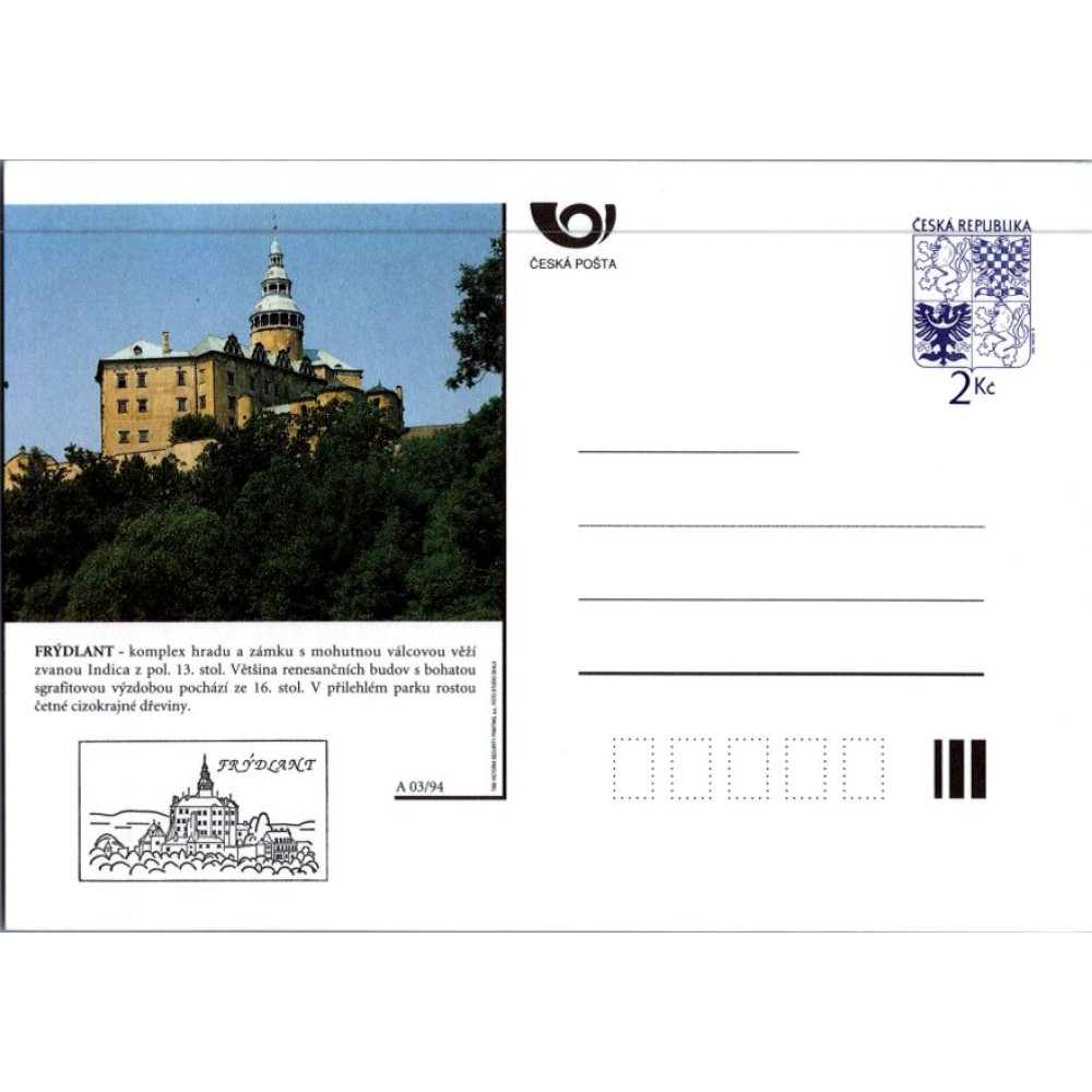 Dopisnice / CDV ČR, Pof.CDV6B(*)