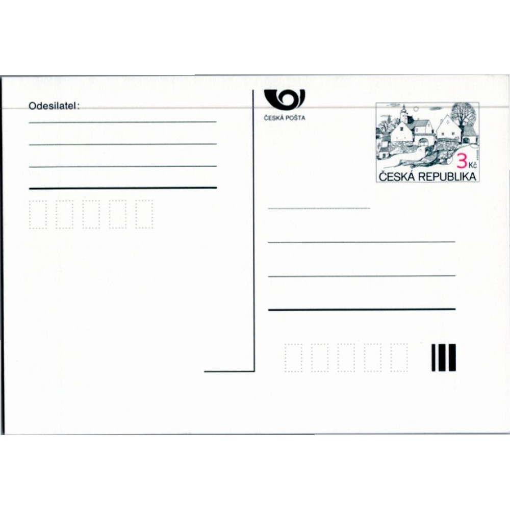 Dopisnice / CDV ČR, Pof.CDV8(*)