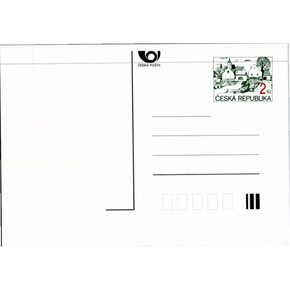 Dopisnice / CDV ČR, Pof.CDV5(*), 2 Kč
