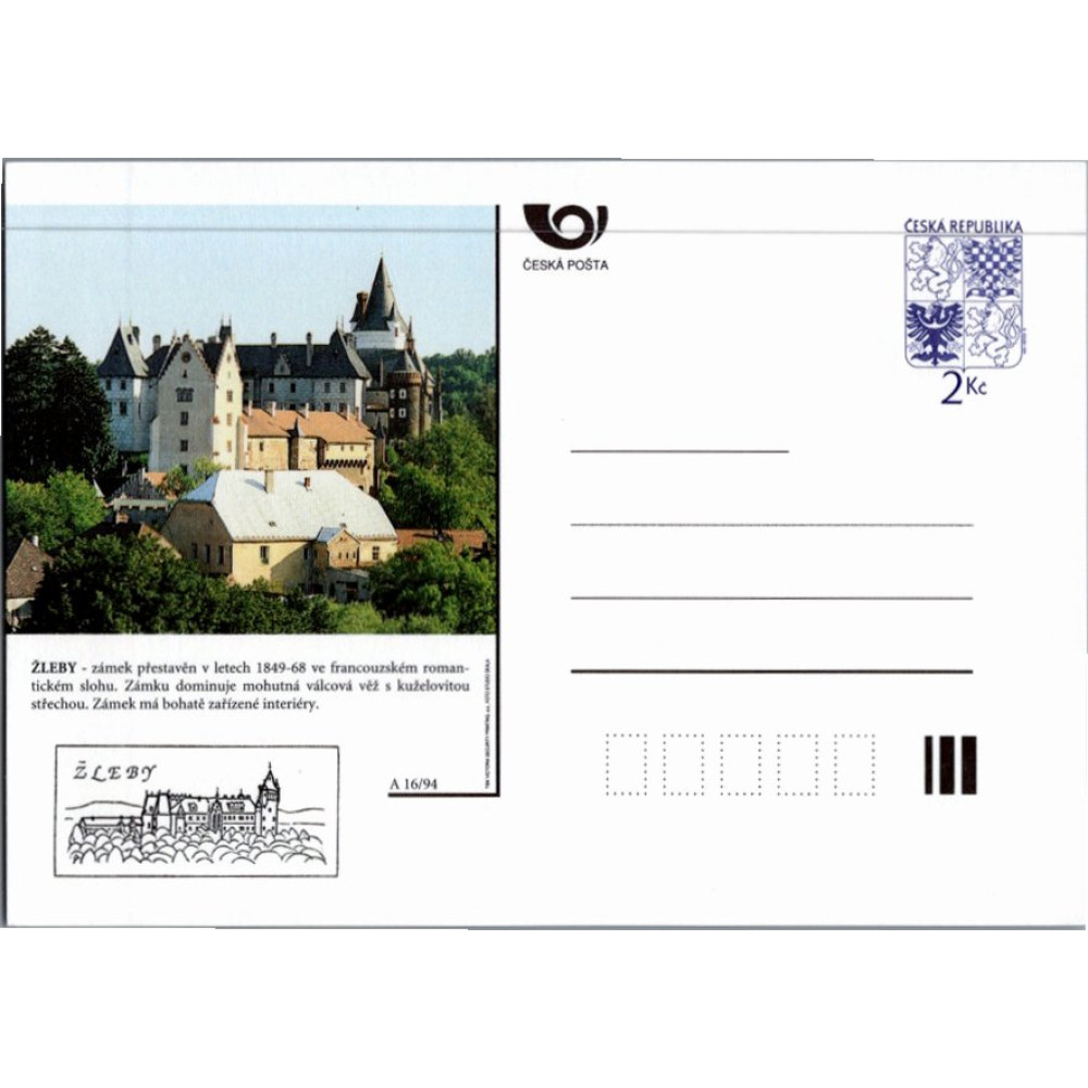 Dopisnice / CDV ČR, Pof.CDV6B(*)
