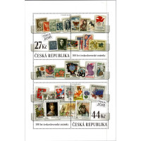 Bloco Tchéquia, Pof.A982/3 (Mi. BL69), MNH, 71 Kč