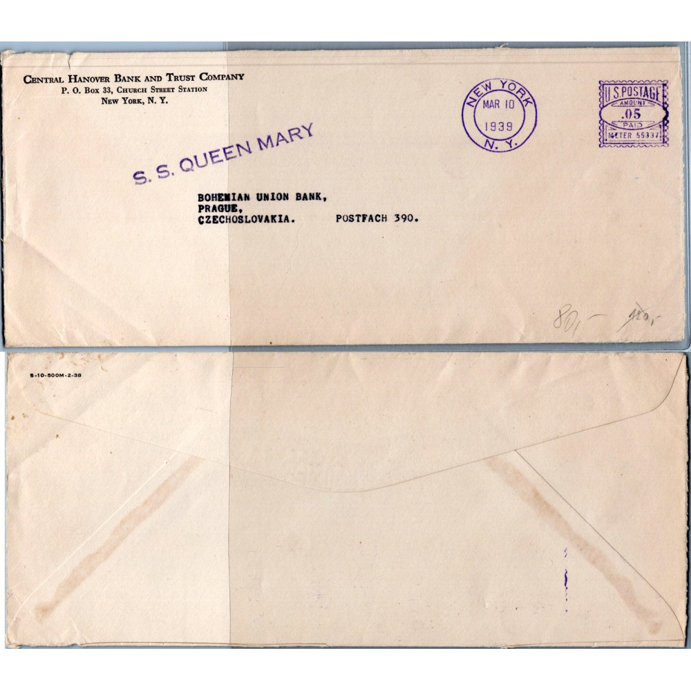 Brief Seepost#, Vereinigte Staaten