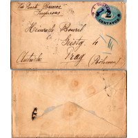 Envelope circulado Correio marítimo, Usado #, Guatemala