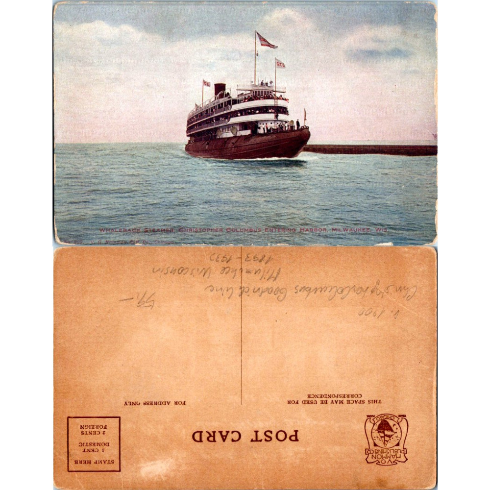 Cartão-postal , (*), Estados Unidos, Milwaukee