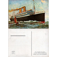 Cartão-postal , (*), Alemanha, DD “Karlsruhe”