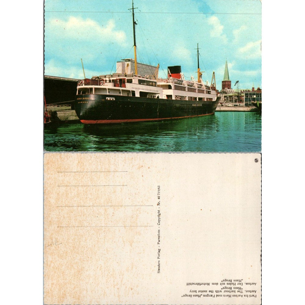 Postkarte (*), Dänemark – Aarhus