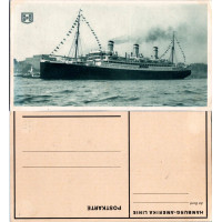 Cartão-postal , (*), Alemanha, MS “Imperator”