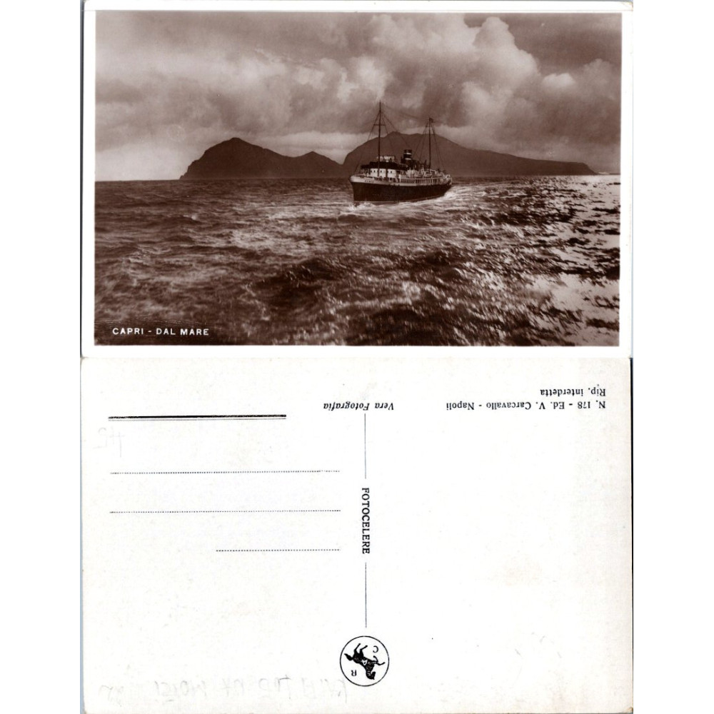 Postkarte (*), Italien, Capri