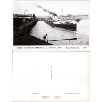 Tarjeta postal , (*), Reino Unido – Puerto de Folkestone
