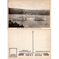 Tarjeta postal , (*), Estados Unidos – Río Hudson