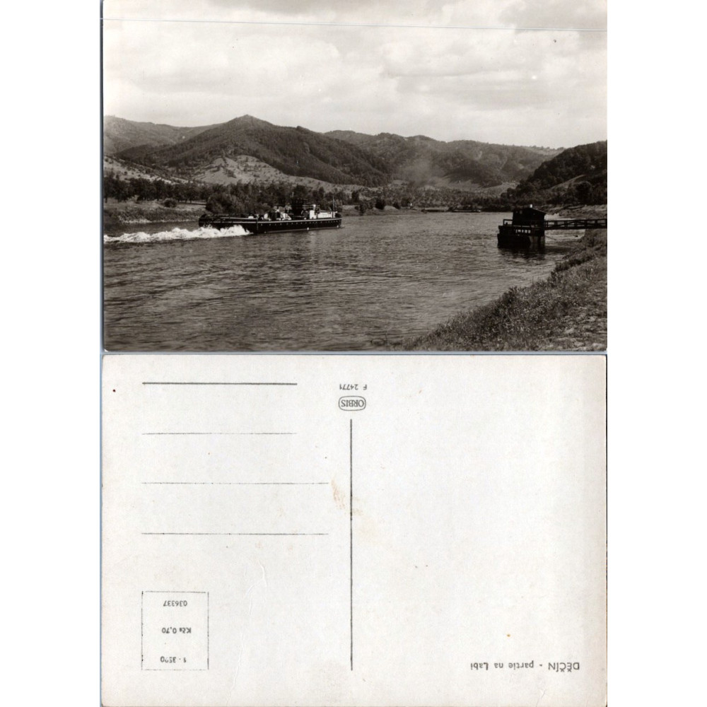 Postcard , (*), Czechoslovakia, Děčín