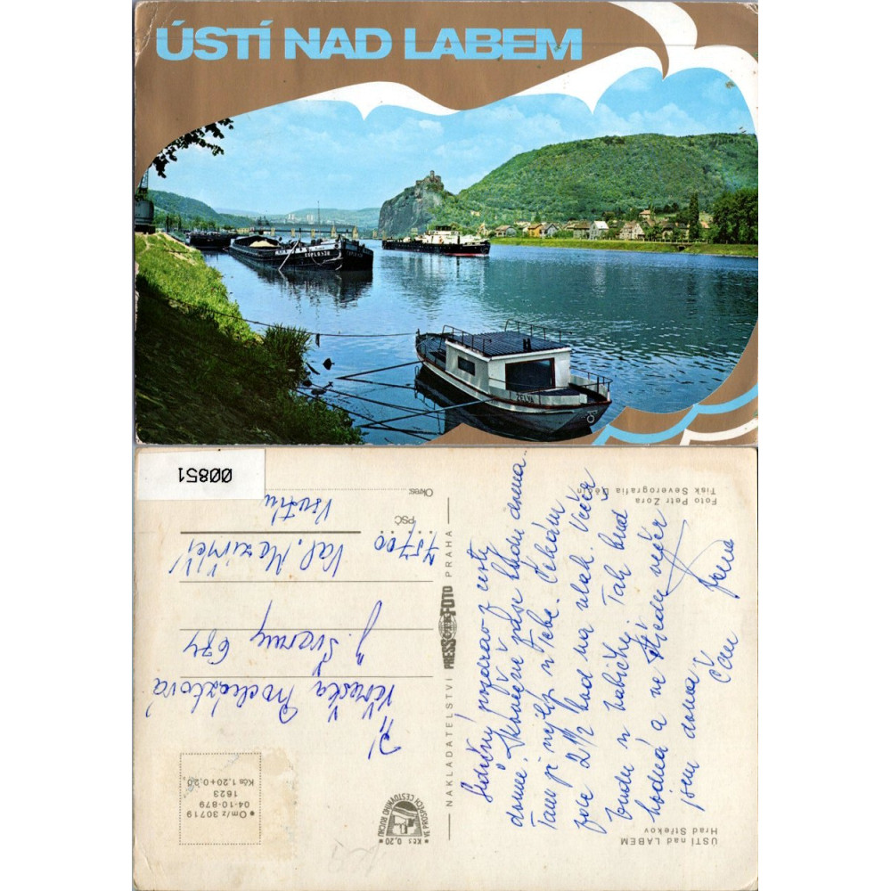 Pohlednice (*), ČSSR, Ústí nad Labem