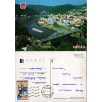 Cartão-postal , (*), República Tcheca, Děčín