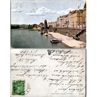 Cartão-postal , (*), Áustria-Hungria – Praga