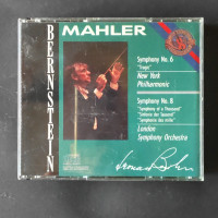 CD Leonard Bernstein – Mahler: Symphony No.6 ‘Tragic’ / Symphony No.8 ‘Symphony of a Thousand’, USED