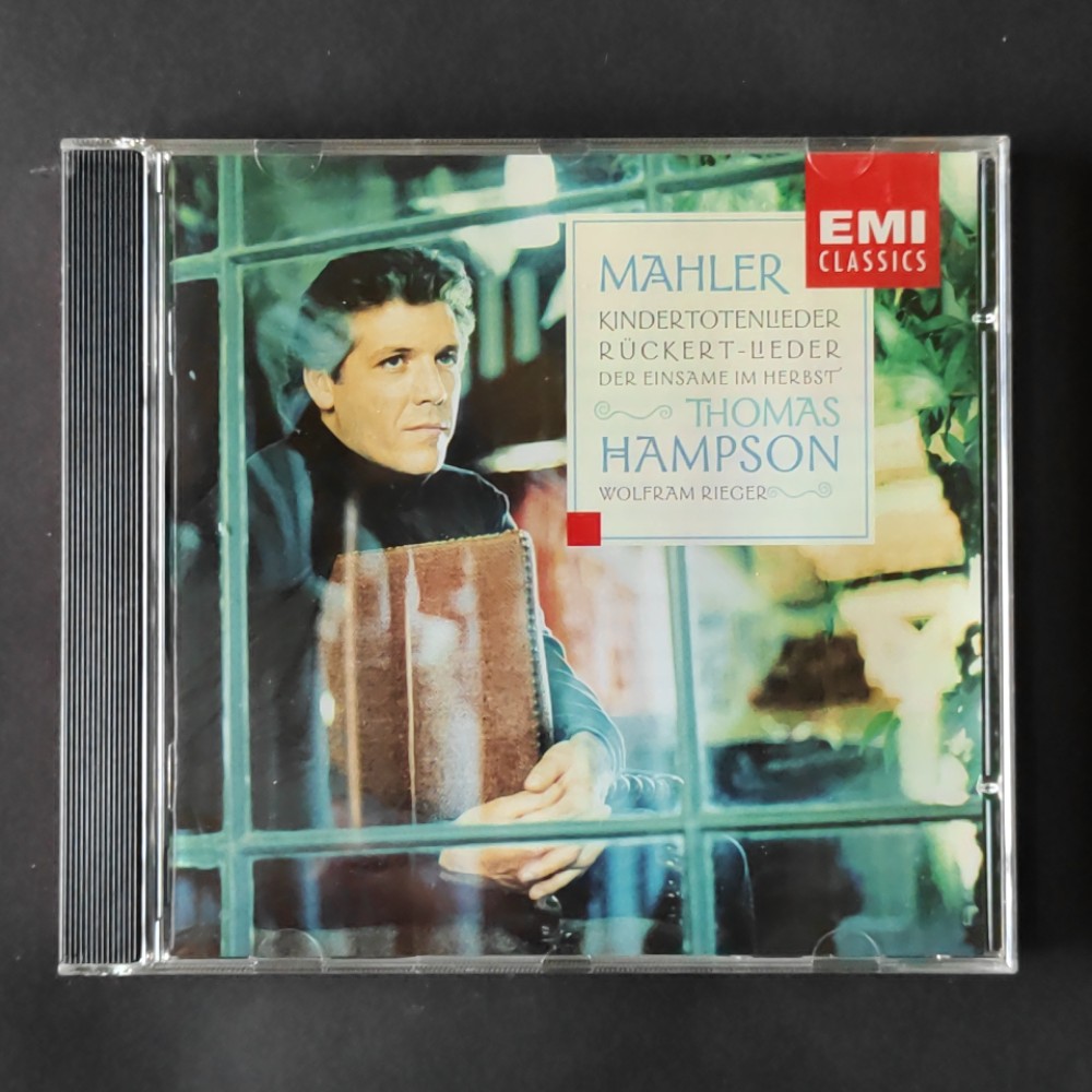 CD Thomas Hampson – Mahler: Kindertotenlieder / Rückert-Lieder / Der Einsame im Herbst, USED