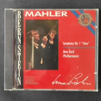 CD Mahler* - Bernstein*, New York Philharmonic - Symphony No. 1 "Titan", USED