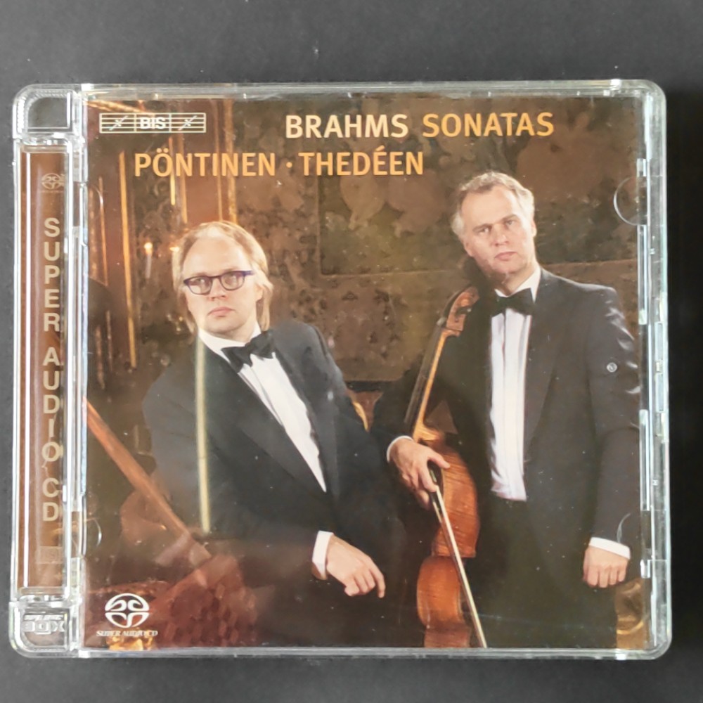 CD Torleif Thedéen & Roland Pöntinen – Brahms Sonatas, USED