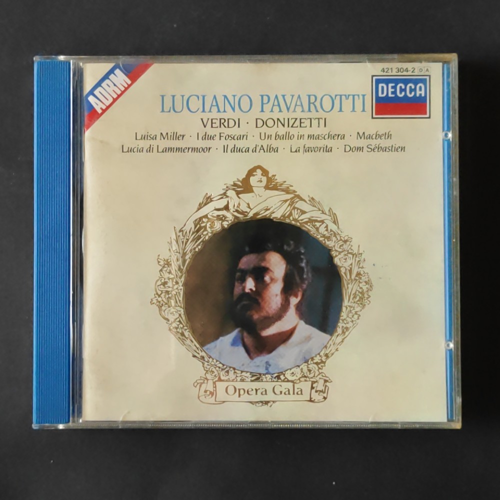 CD Luciano Pavarotti – Verdi · Donizetti, USED