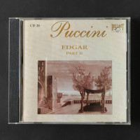 CD Giacomo Puccini – Edgar Part II, USED