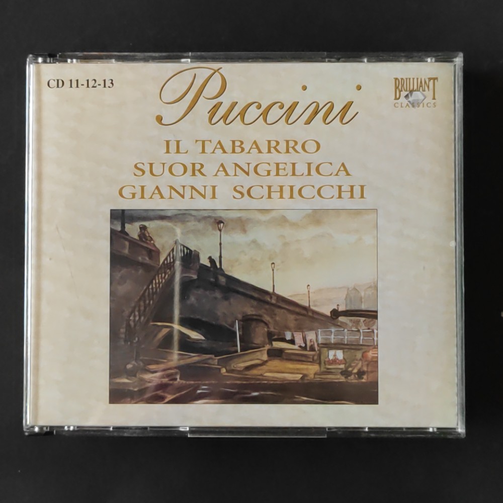 CD Giacomo Puccini – Il Tabarro / Suor Angelica / Gianni Schicchi, USED