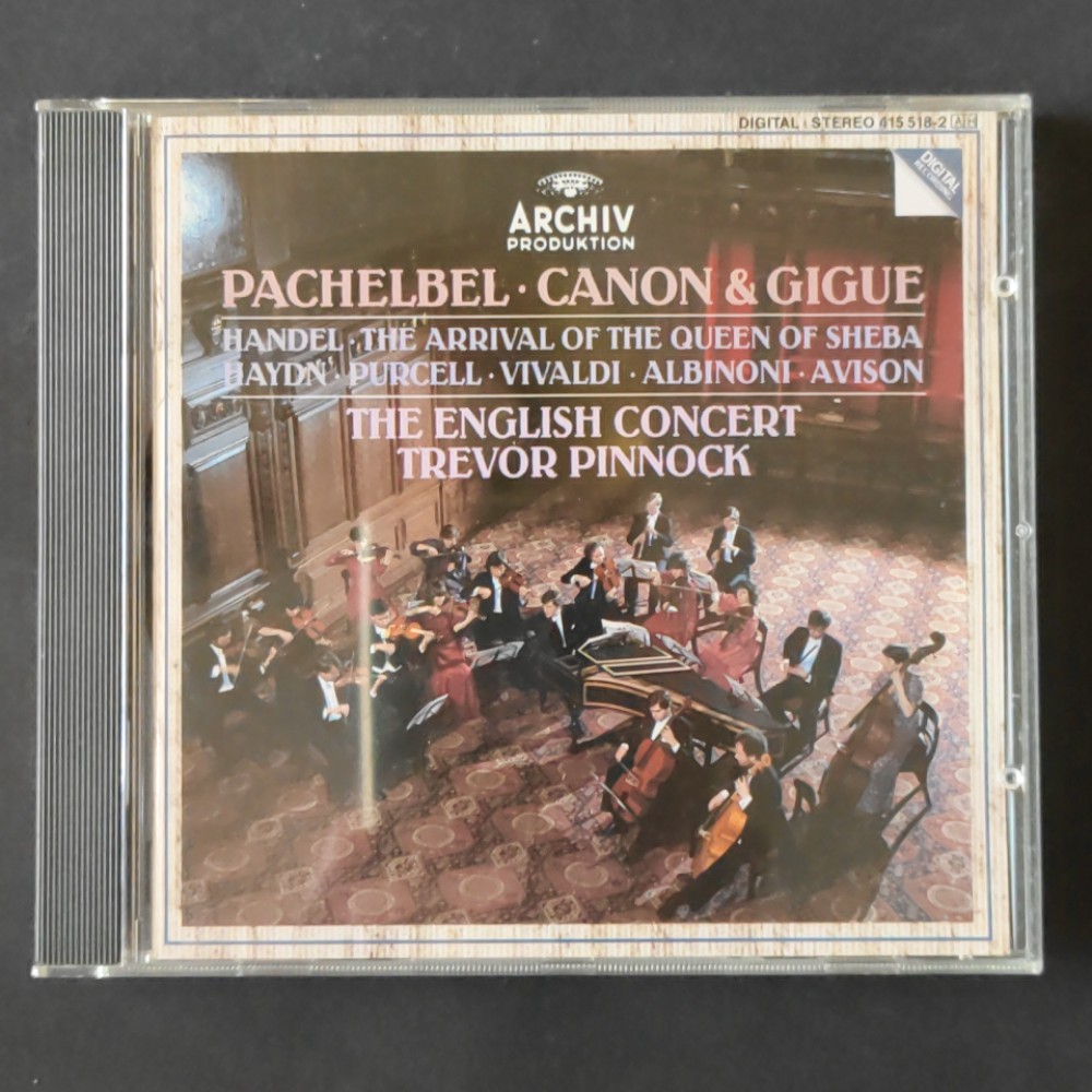 CD Pachelbel* • Handel* • Haydn* • Purcell* • Vivaldi* • Albinoni* • Avison* • The English Concert • Tr, USED