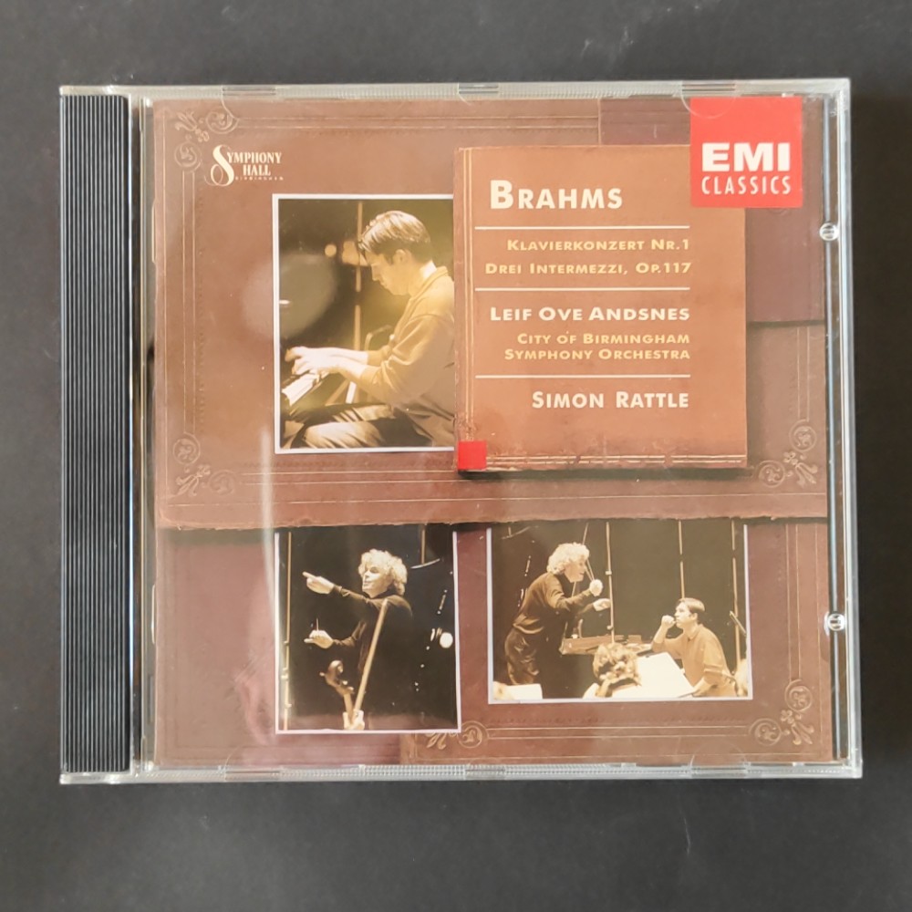 CD Johannes Brahms – Piano Concerto No.1 in D minor, Op.15 & Drei Intermezzi, Op.117, USED